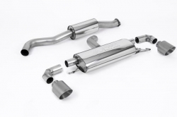 Particulate filter back výfuk Milltek Toyota Yaris GR 1.6T filtr OPF/GPF (20-) - verze s rezonátorem - koncovky titanové (homologace)