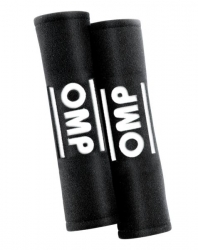 Návleky na bezpečnostní pásy OMP černé - 50mm