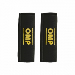 Návleky na bezpečnostní pásy OMP černé - 76mm