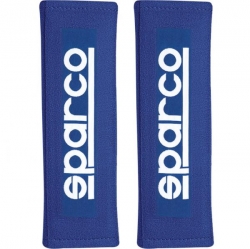 Návleky na bezpečnostní pásy Sparco modré - 76mm