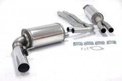 Catback výfuk Simons Volvo S80 Turbo 2WD 2.0T/2.4T/2.5T T6 (98-06) - homologace