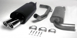 Catback výfuk Simons Volvo S40 / V40 Turbo 2.0T T4 (96-00) - homologace