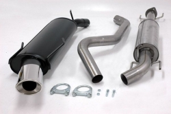 Catback výfuk Simons Saab 9-5 Turbo 2.0/2.3/Aero sedan/kombi (04-10)
