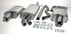 Catback výfuk Simons Audi A4 B6 FWD Sedan/Avant 1.8T (01-05) - homologace