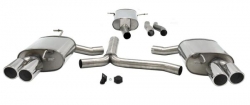 Catback výfuk Simons Audi A4 B8 FWD/Quattro Sedan/Avant 1.8TFSi/2.0TFSi (08-15) - homologace