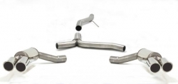 Catback výfuk Simons Audi A4 B8 FWD/Quattro Coupe/Sportback 2.0TDi (07-15) - homologace