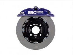 Přední a zadní brzdový kit 300mm EBC pro Ford Fiesta ST Mk6 2.0 150PS (04-08) - modrá