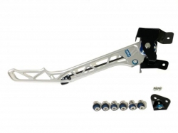 Hydraulická vertikální ruční brzda PMP pro Subaru Impreza - stříbrná frézovaná