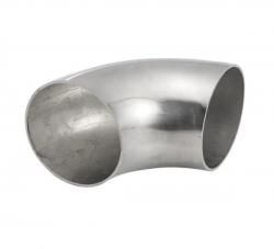 Nerezové výfukové koleno 90° ProRacing - průměr 63,5mm