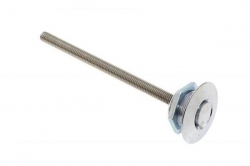 Rychlospojka / rychloupínací úchytka pro nárazník - 32mm - stříbrná