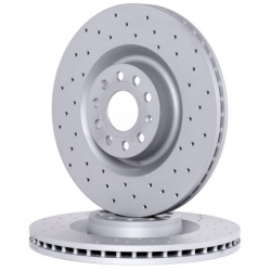 Přední brzdové kotouče Zimmermann BMW 348x36mm - 5x112mm - vrtané