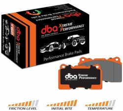 Přední brzdové destičky DBA Xtreme Performance pro BMW třmeny 374x36mm