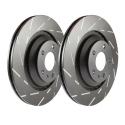 Přední brzdové kotouče EBC USR BMW 348x36mm - 5x112mm - drážkované