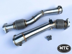 Downpipes s náhradami katalyzátorů MTC Motorsport BMW X3M F97 / X4M F98 3.0 S58 (19-)