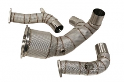 Downpipe s náhradou katalyzátoru TurboWorks Porsche Cayenne 9YA / Panamera 971 971 3.0 TFSI (16-)