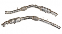 Downpipes s náhradami katalyzátorů TurboWorks Mercedes GLE 320/400/450/AMG43 C292 / W166 3.0 V6 bi-turbo M276 (15-)