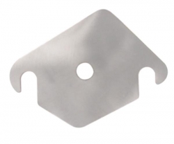 Záslepka EGR ventilu / recirkulace výfukových plynů ProRacing pro Volvo C30 / S40 / S60 / V50 / V70 DV4 TD, DV4 TED4, DV6 B, DV6 TAD, DV6 ATED4 - typ s dírou