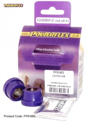 Silentbloky Powerflex Caterham 7 (DeDion With Watts Linkage) DeDion A Frame Centre Bush -96 (5)