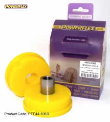 Silentbloky Powerflex Mitsubishi Lancer Evo 4/5/6/7 Front Lower Front Engine Mount Road Use (5)