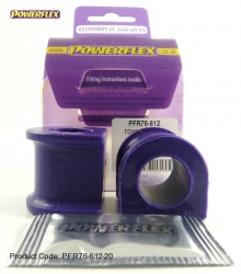 Silentbloky Powerflex Toyota Supra Mk4 JZA80 (93-02) Rear Antiroll Bar Bush 20mm (12)
