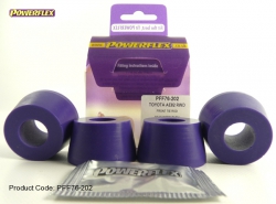 Silentbloky Powerflex Toyota Corolla AE86 RWD Front Tie Rod To Chassis Bush (2)