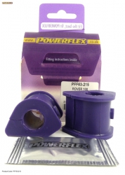 Silentbloky Powerflex Rover 100 / Metro GTi Front Anti Roll Bar Inner Mount (3)