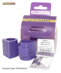 Silentbloky Powerflex BMW E24 (79-89) / E28 (82-88) Front Anti Roll Bar Mounting Bush 21mm (3)