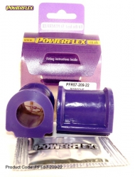 Silentbloky Powerflex Porsche 924 a S / 944 (82-85) Front Anti Roll Bar Bush 22mm D (3)