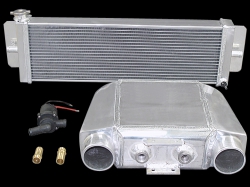 Aftercooler kit s externím vodním chladičem a vodní pumpou