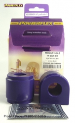 Silentbloky Powerflex VW Eos 1F (06-) Rear Anti Roll Bar Bush 20,5mm (15)