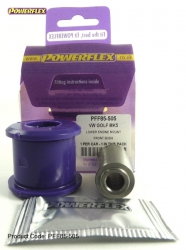 Silentbloky Powerflex VW Golf 5 1K včetně GTI/R32 (04-) Lower Engine Mount Small Bush (5)