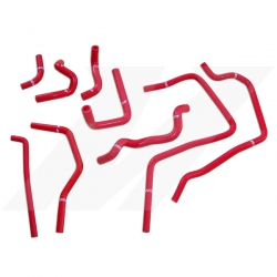 Hadicový kit Mishimoto Subaru Impreza WRX (01-05) červený