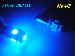 LED parkovací světla 1895 / BA9S / T4W modré
