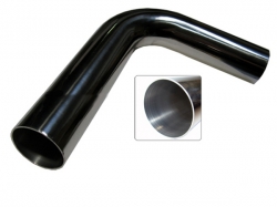 Hliníkové (Alu) koleno L - průměr 63mm (2,5 palce) - délka 60cm
