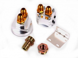 Externí relokační držák olejového filtru (kit) - vývody D-08