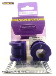 Silentbloky Powerflex Škoda Fabia (00-07) Front Anti Roll Bar Bush 17,5mm (3)