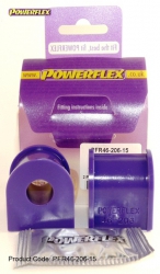 Silentbloky Powerflex Nissan 200SX S13 / S14 Rear Anti Roll Bar Bush 15mm (6)