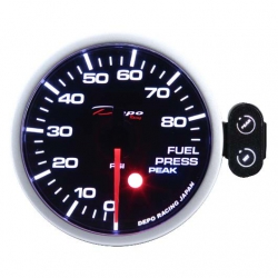 Přídavný budík Depo Racing Peak 7-color - tlak paliva