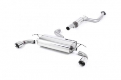 Catback výfuk Milltek Ford Focus Mk2 ST 225 (05-10) - verze s rezonátorem - koncovky leštěné GT