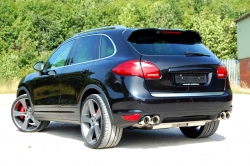 Catback výfuk Milltek Porsche Cayenne 958 Turbo 4.8 V8 (10-17) - verze s rezonátory - koncovky OEM (homologace)