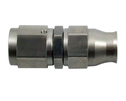 Zakončovací adaptér rovný M10 x 1,0 na hadici D-03 (AN3) - samice - nerezový
