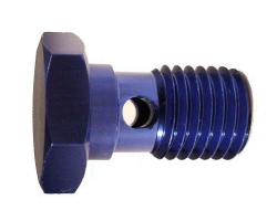 Průtokový šroub M12x1,25 - hliníkový