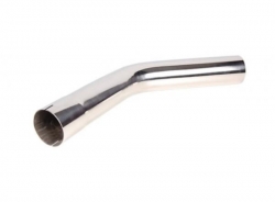 Nerezové výfukové koleno 45° ProRacing délka 60cm x průměr 76mm