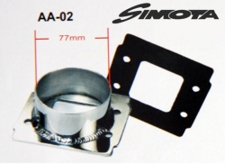 Adaptér na váhu vzduchu Simota AA-02 - 35mm x 81mm