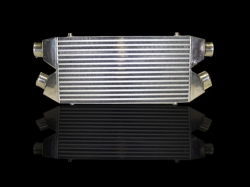 Intercooler FMIC 760 x 280 x 75mm (560 x 280 x 75mm) bi-turbo - výstupy 66mm