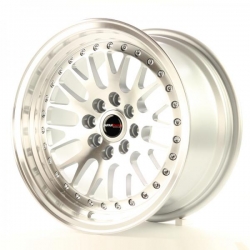 Alu kolo Japan Racing JR10 15x8 ET20 4x100/108 Machined Silver