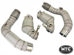Downpipes se sportovními katalyzátory MTC Motorsport BMW 8-Series F91 / F92 / F93 M8 Competition S63M (18-)