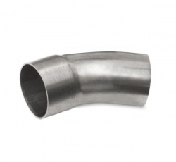 Nerezové výfukové koleno 30° HJS - průměr 45mm