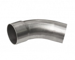 Nerezové výfukové koleno 45° HJS - průměr 45mm