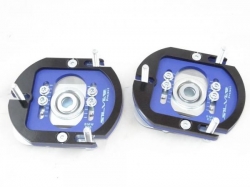 Přední horní uložení tlumičů (Pillowball Top Mounts) Silver Project BMW E36 - 3D 2way verze pro sériový podvozek